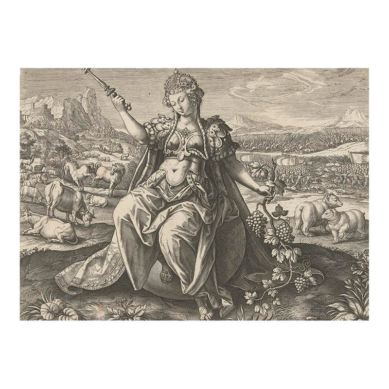 Europa Engraving Jigsaw Puzzle