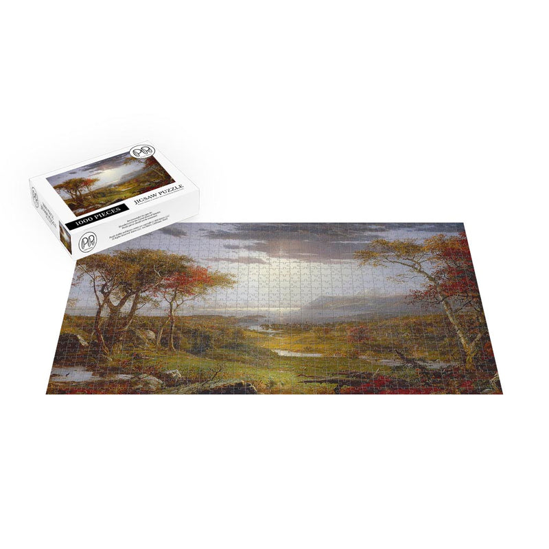 Autumn On The Hudson River Jigsaw Puzzle