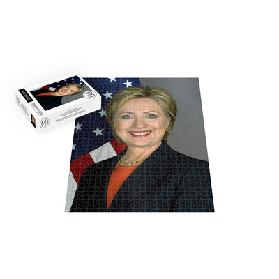 Hillary Clinton Official Secretary of State Portrait Jigsaw Puzzle