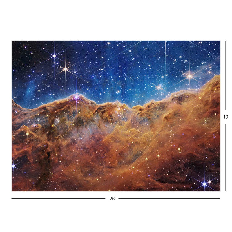 Cosmic Cliffs, Webb Telescope First Images, Jigsaw Puzzle