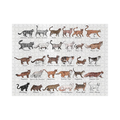 Cat Breeds Jigsaw Puzzle