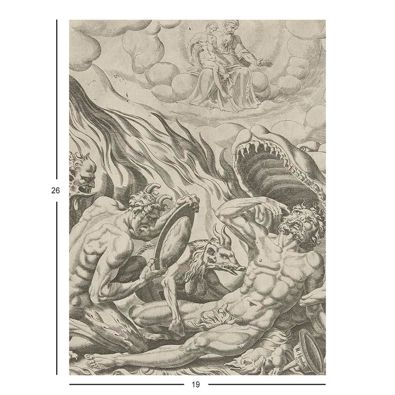 Vision of the Rich Man in Hell Engraving Jigsaw Puzzle