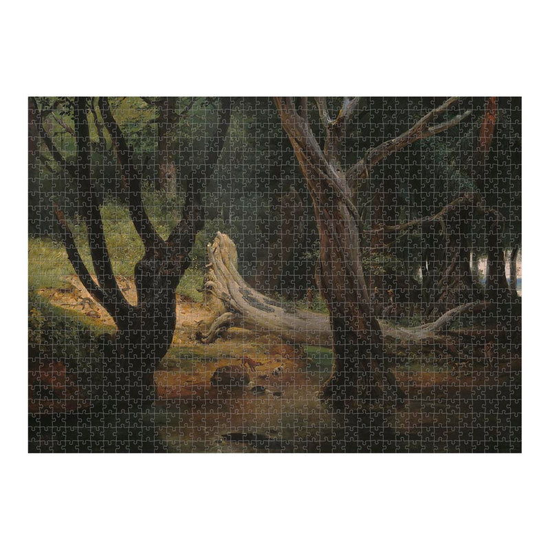 Departure for the Hunt in the Pontine Marshes Jigsaw Puzzle