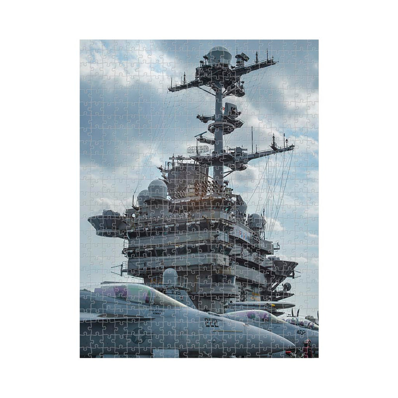 The Nimitz-class Aircraft Carrier USS Harry S. Truman Jigsaw Puzzle