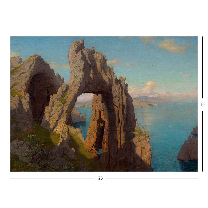 Natural Arch at Capri Jigsaw Puzzle