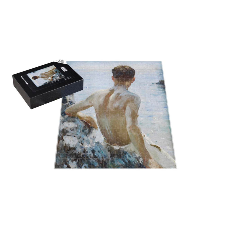 Wikimedia Commons Jigsaw Puzzle of the Day Beach Study