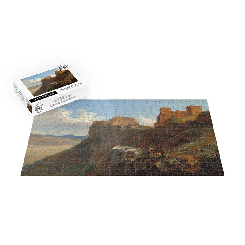 View of the Castello Di San Giuliano Jigsaw Puzzle