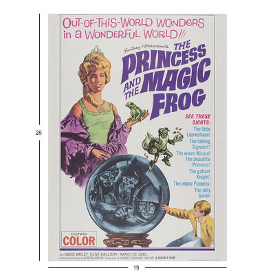 The Princess And The Magic Frog Jigsaw Puzzle