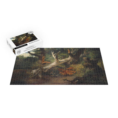 Hunting in the Pontine Marshes Jigsaw Puzzle