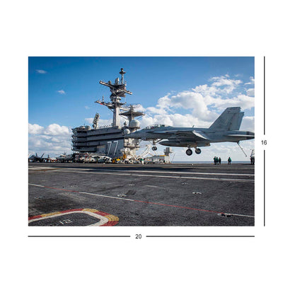 An FA-18E Super Hornet Attached To Strike Fighter Squadron Jigsaw Puzzle