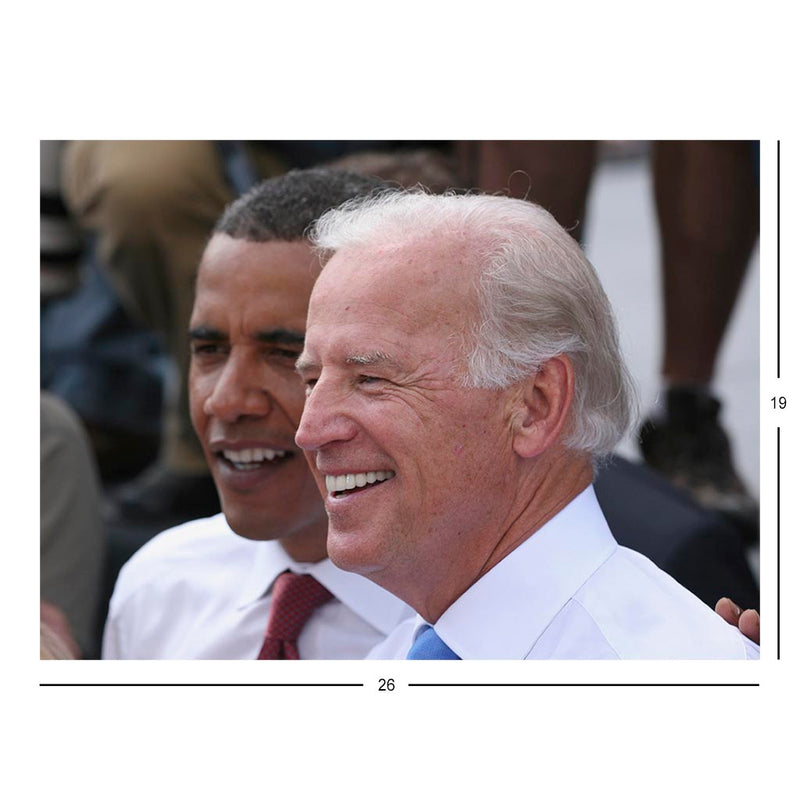 President Joe Biden With Barack Obama Jigsaw Puzzle