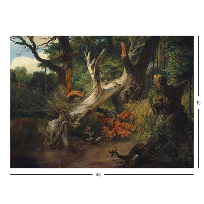 Hunting in the Pontine Marshes Jigsaw Puzzle