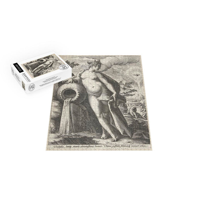 The Water Spirit Engraving Jigsaw Puzzle