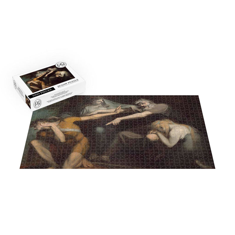 Oedipus Curing His Son Ploynices Jigsaw Puzzle