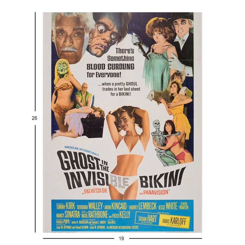 Ghost In The Invisable Bikini Jigsaw Puzzle