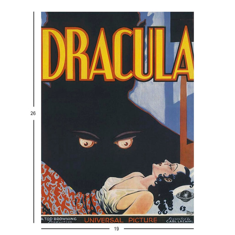 Dracula Movie Poster Jigsaw Puzzle