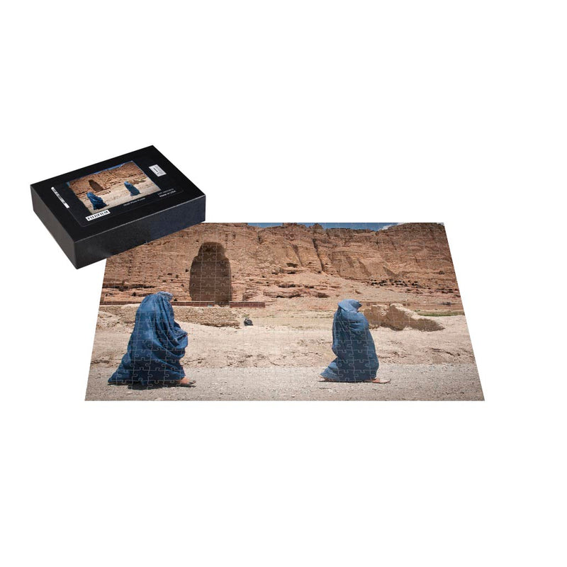 Wikimedia Commons Jigsaw Puzzle Of The Day Missing Buddhas of Bamiyan