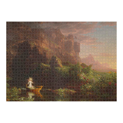 The Voyage Of Life: Childhood Jigsaw Puzzle
