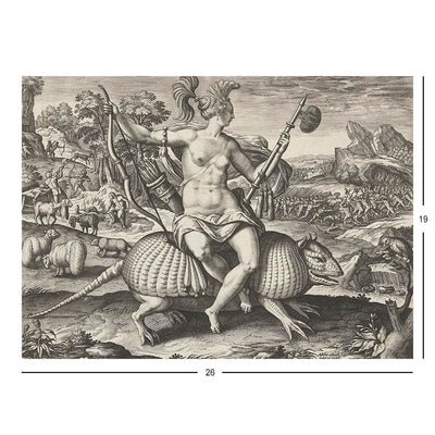Amerika Engraving Jigsaw Puzzle