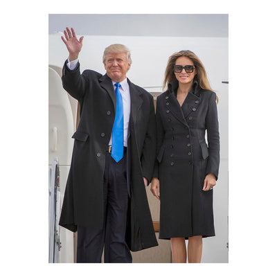 President Trump And Melania Departing From Air Force One Jigsaw Puzzle