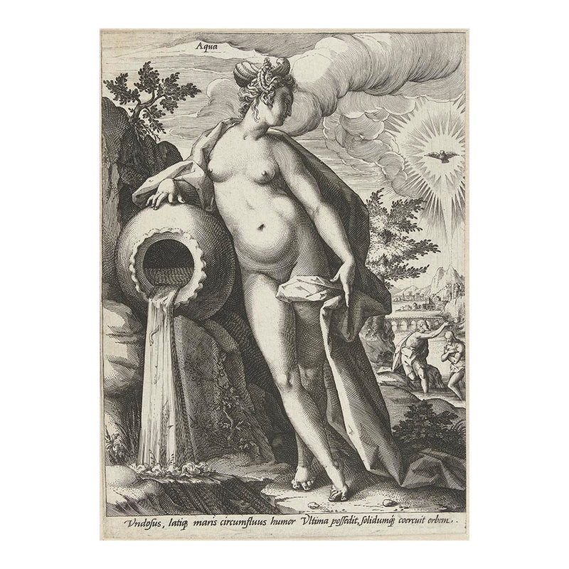 The Water Spirit Engraving Jigsaw Puzzle