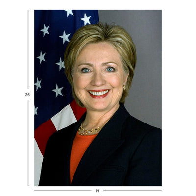Hillary Clinton Official Secretary of State Portrait Jigsaw Puzzle
