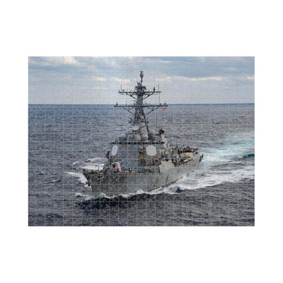 The Arleigh Burke-Class Guided-Missile Destroyer USS Truxtun Jigsaw Puzzle