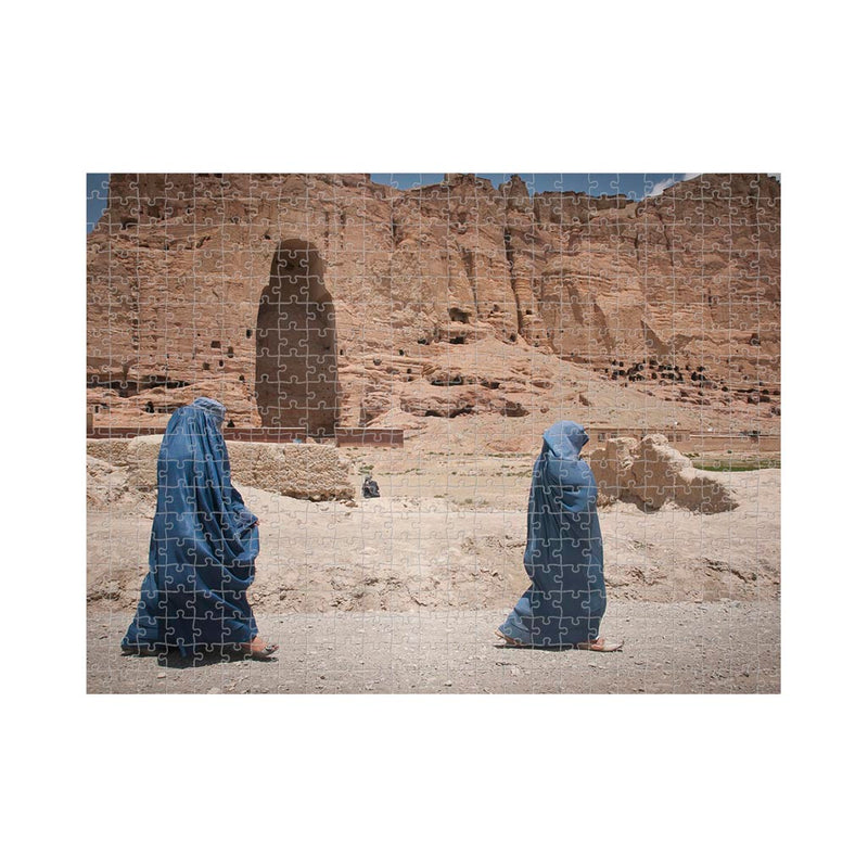 Wikimedia Commons Jigsaw Puzzle Of The Day Missing Buddhas of Bamiyan