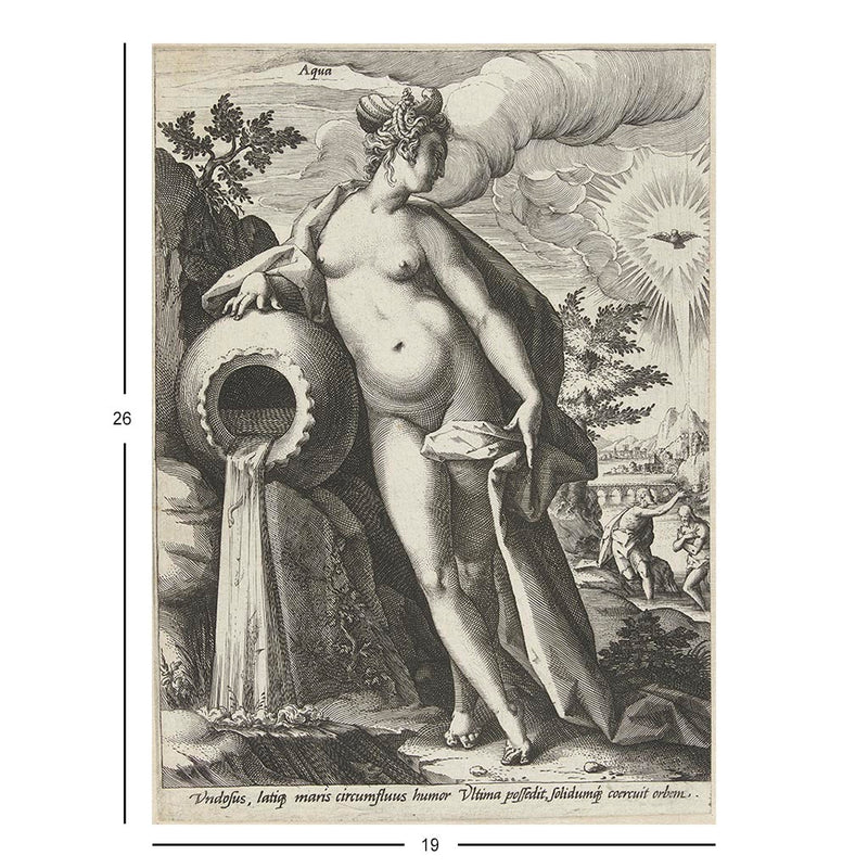 The Water Spirit Engraving Jigsaw Puzzle
