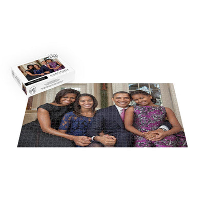 President Barack Obama Family Photo Jigsaw Puzzle