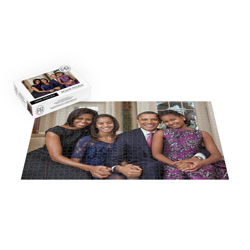 President Barack Obama Family Photo Jigsaw Puzzle