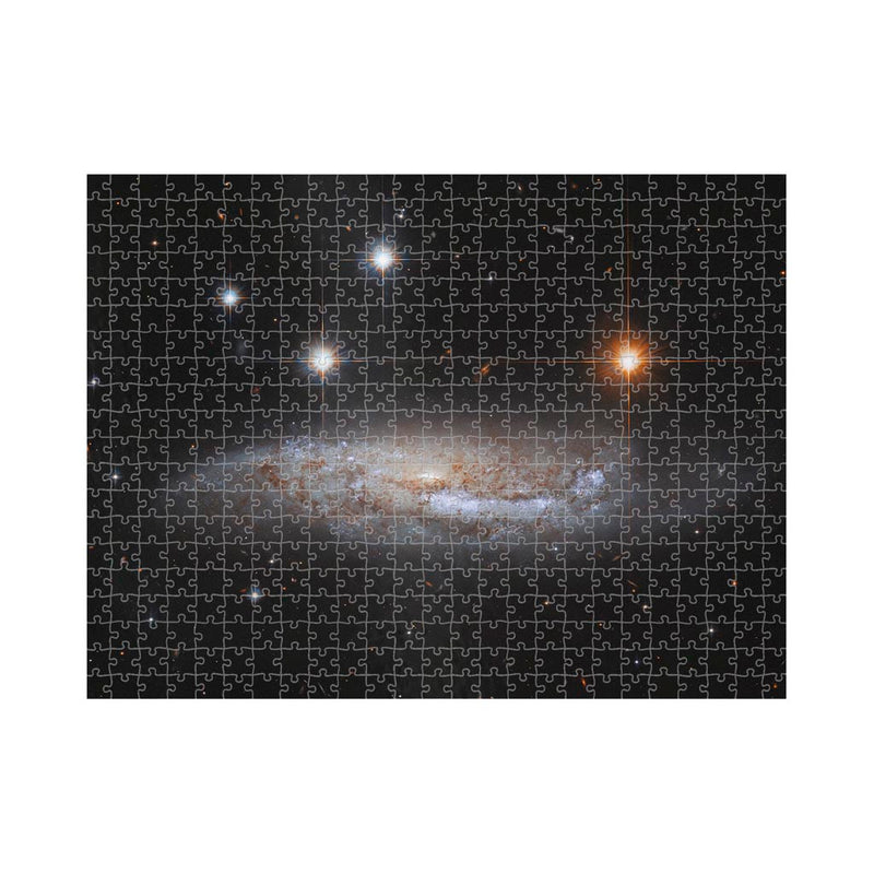 Hubble Gazes Sidelong at NGC 3568 Jigsaw Puzzle