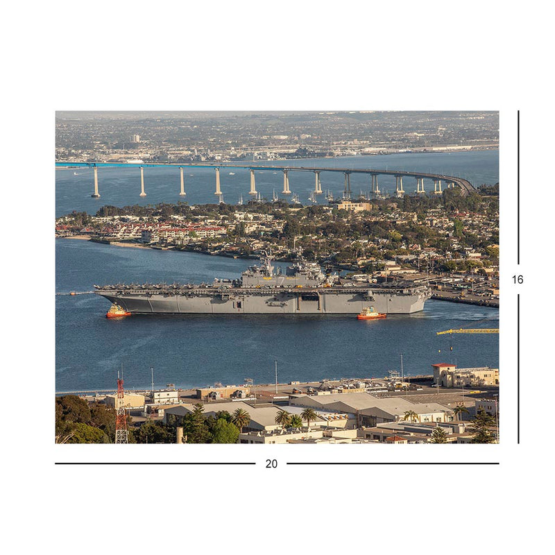 Amphibious Assault Ship USS Tripoli Jigsaw Puzzle