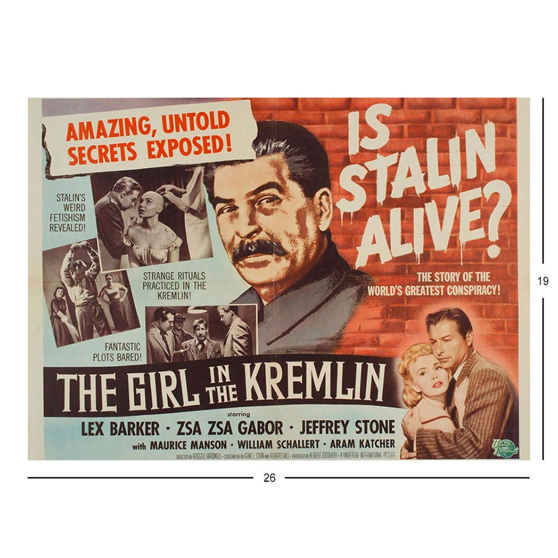 The Girl In The Kremlin Jigsaw Puzzle