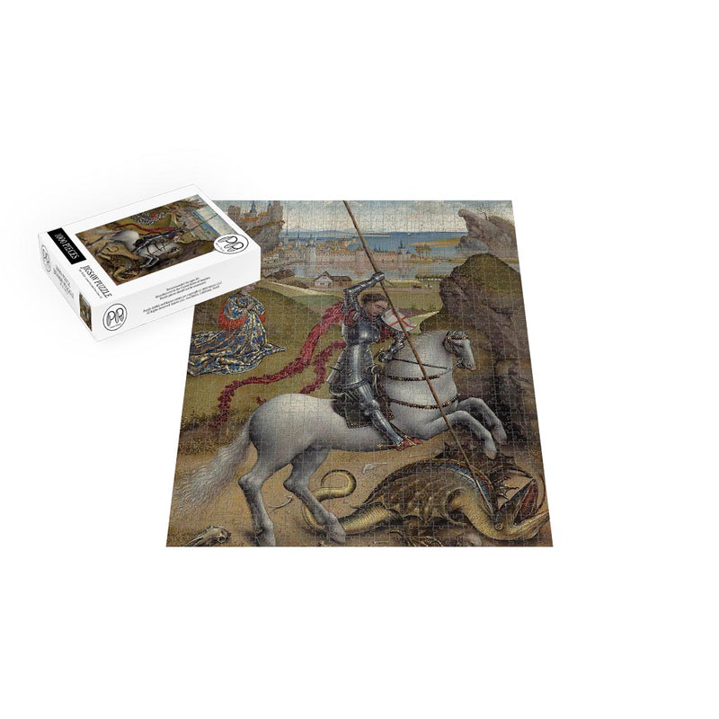 Saint George And The Dragon Jigsaw Puzzle