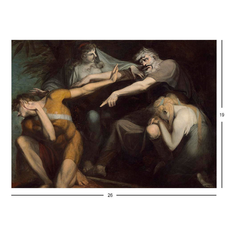 Oedipus Curing His Son Ploynices Jigsaw Puzzle