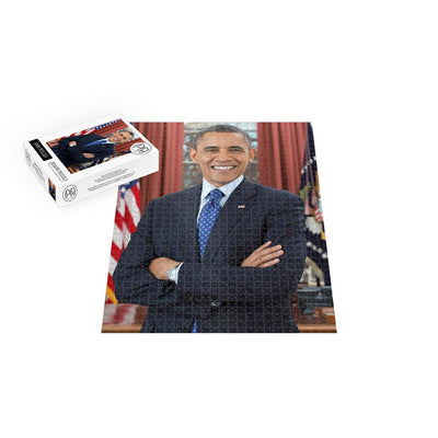 Barack Obama Official Presidential Portrait Jigsaw Puzzle
