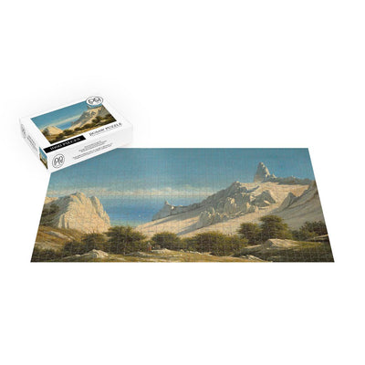View of Sommerspiret, the Cliffs of Mon Jigsaw Puzzle