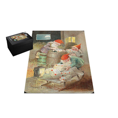 Wikimedia Commons Jigsaw Puzzle Of The Day Christmas card by Jenny Nyström