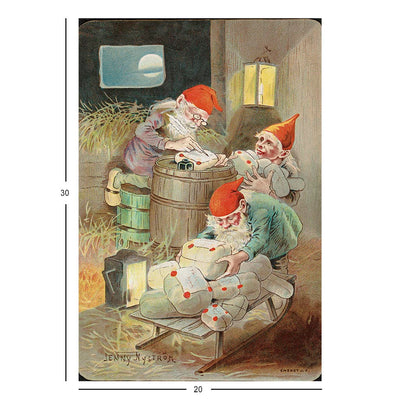 Wikimedia Commons Jigsaw Puzzle Of The Day Christmas card by Jenny Nyström