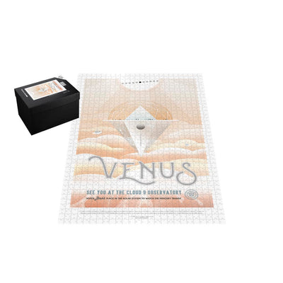 Retro NASA Jigsaw Puzzle: Venus See You at the Cloud Nine Observatory