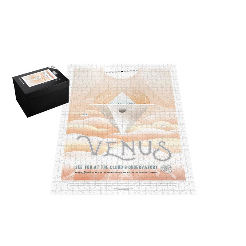 Retro NASA Jigsaw Puzzle: Venus See You at the Cloud Nine Observatory