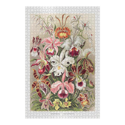 Orchids, Art Forms in Nature Jigsaw Puzzle