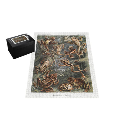 Frogs, Art Forms in Nature Jigsaw Puzzle