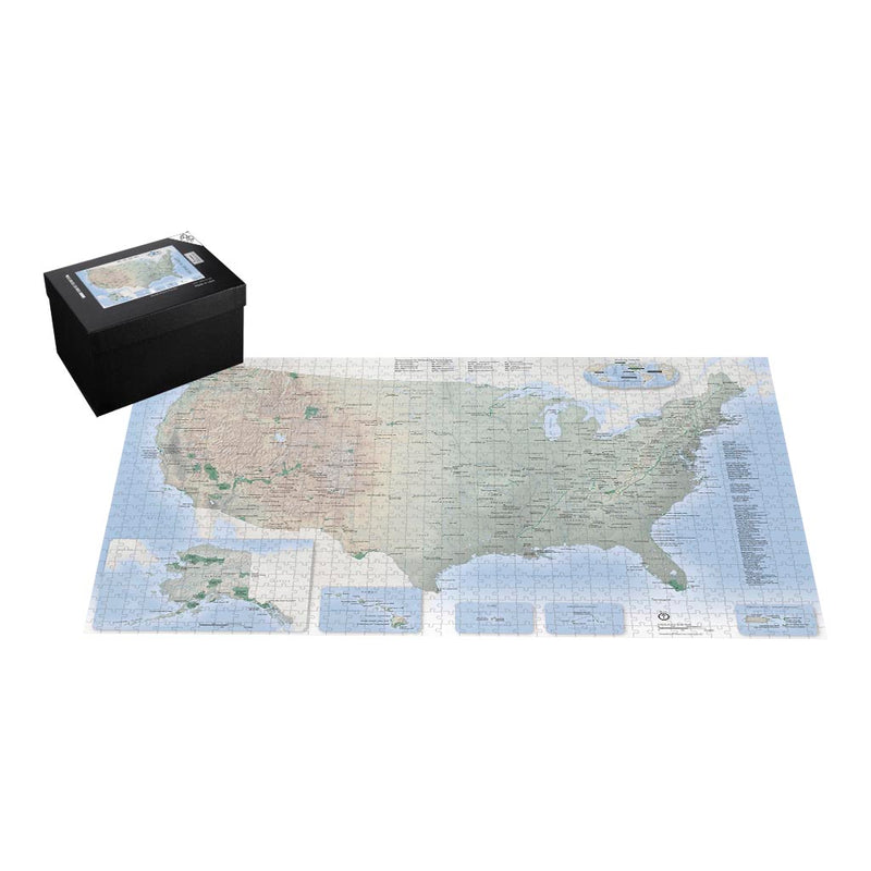 National Park Service Wall Map Jigsaw Puzzle