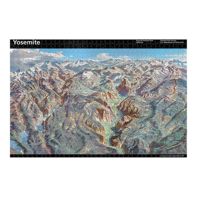 Yosemite National Park Panorama Jigsaw Puzzle