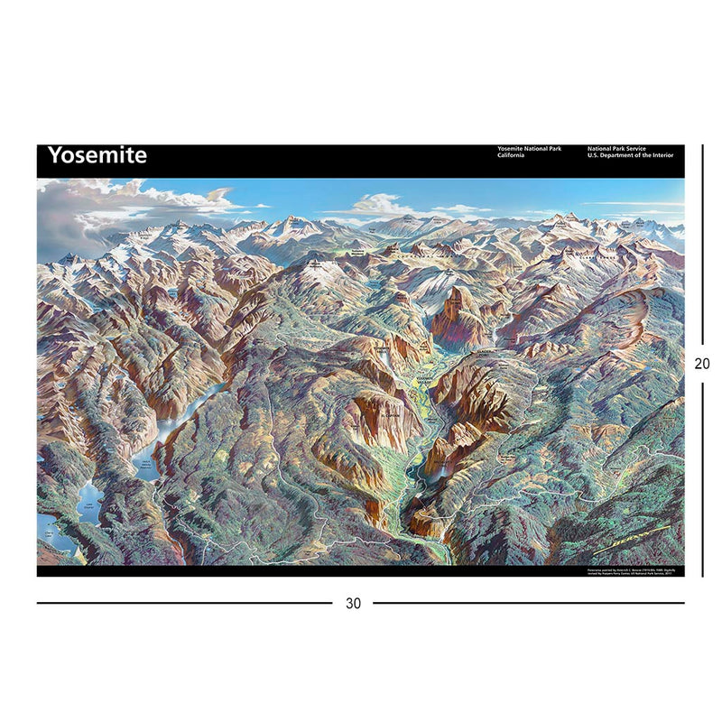 Yosemite National Park Panorama Jigsaw Puzzle