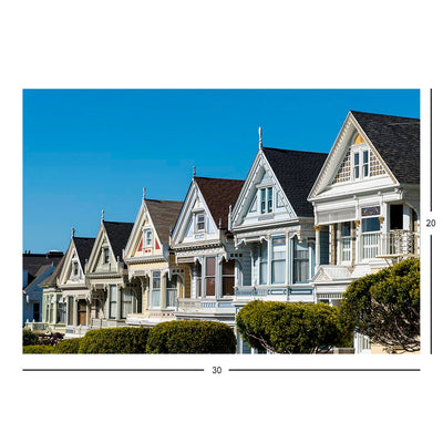 Painted Ladies Jigsaw Puzzle