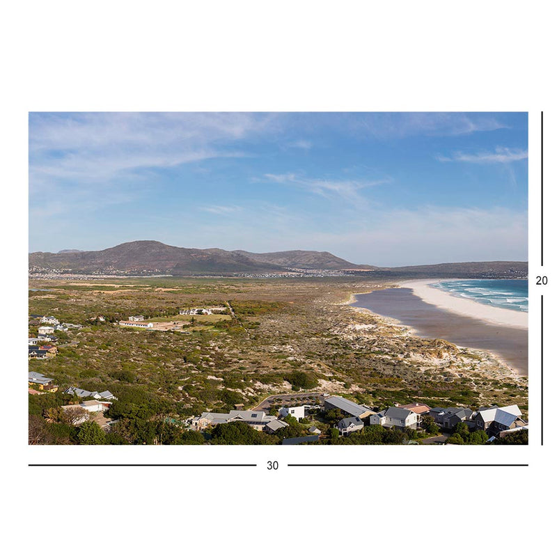 Wikimedia Commons Jigsaw Puzzle of the Day Panoramic View Of Noordhoek