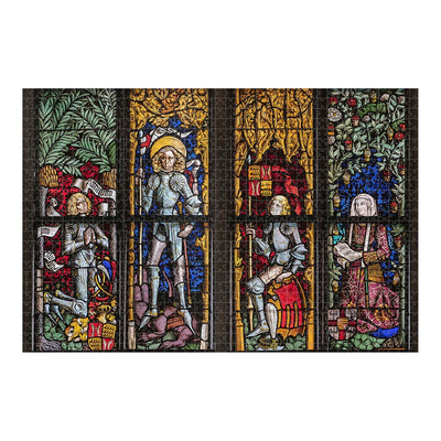 Wikimedia Commons Jigsaw Puzzle of the Day Stained Glass Window